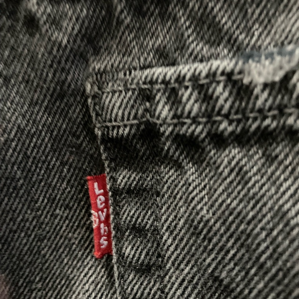 📺Vintage Levi's Classic Women's Jeans - Color  Washed Gray Size : 28 - Picture 6 of 8